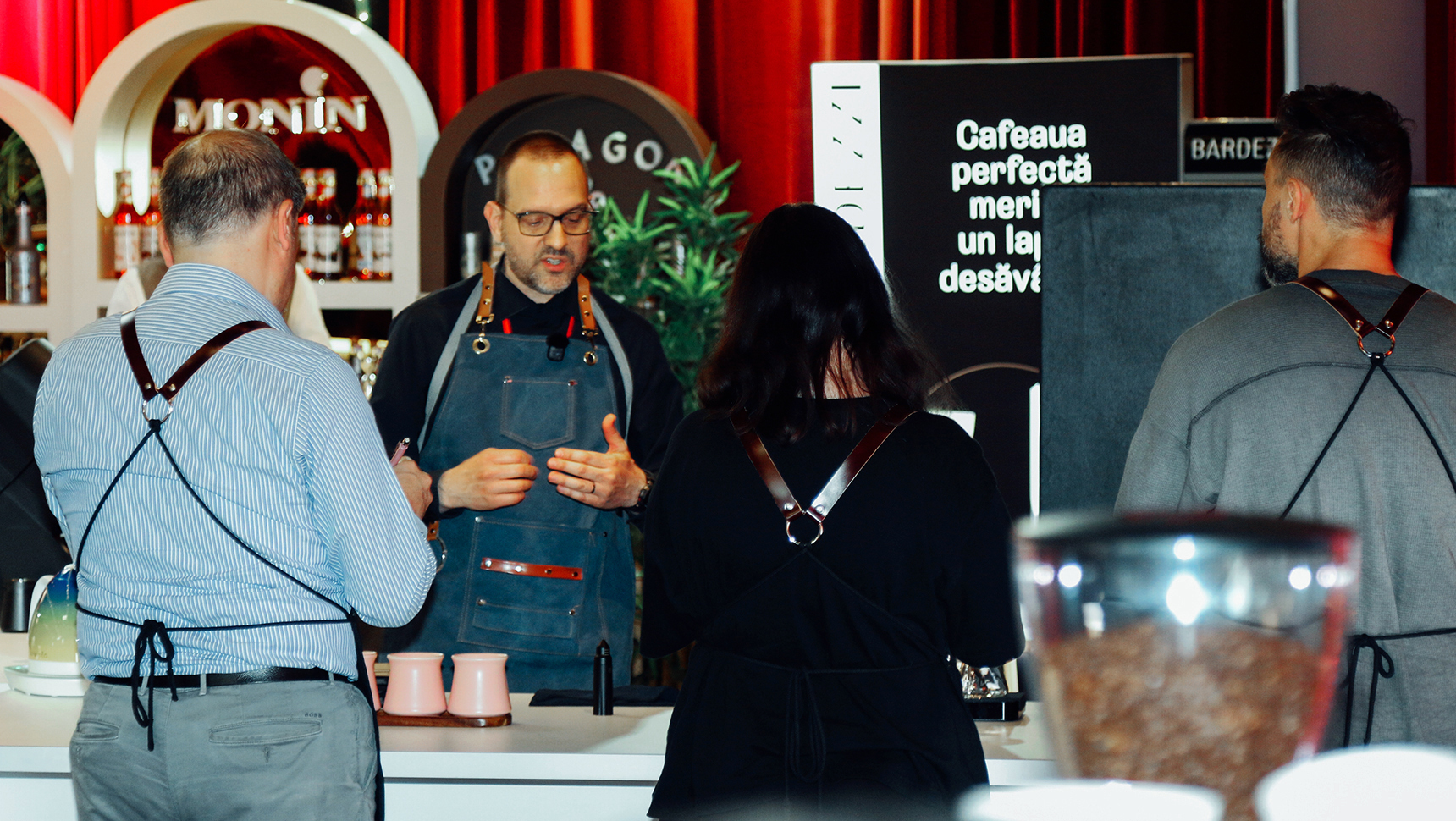 Mihnea Nicolescu at the Romanian Brewers Cup